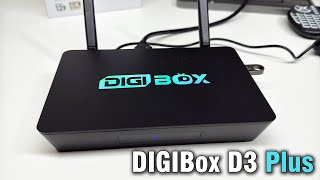 DIGIBox D3 Plus TV Box Unboxing and Test