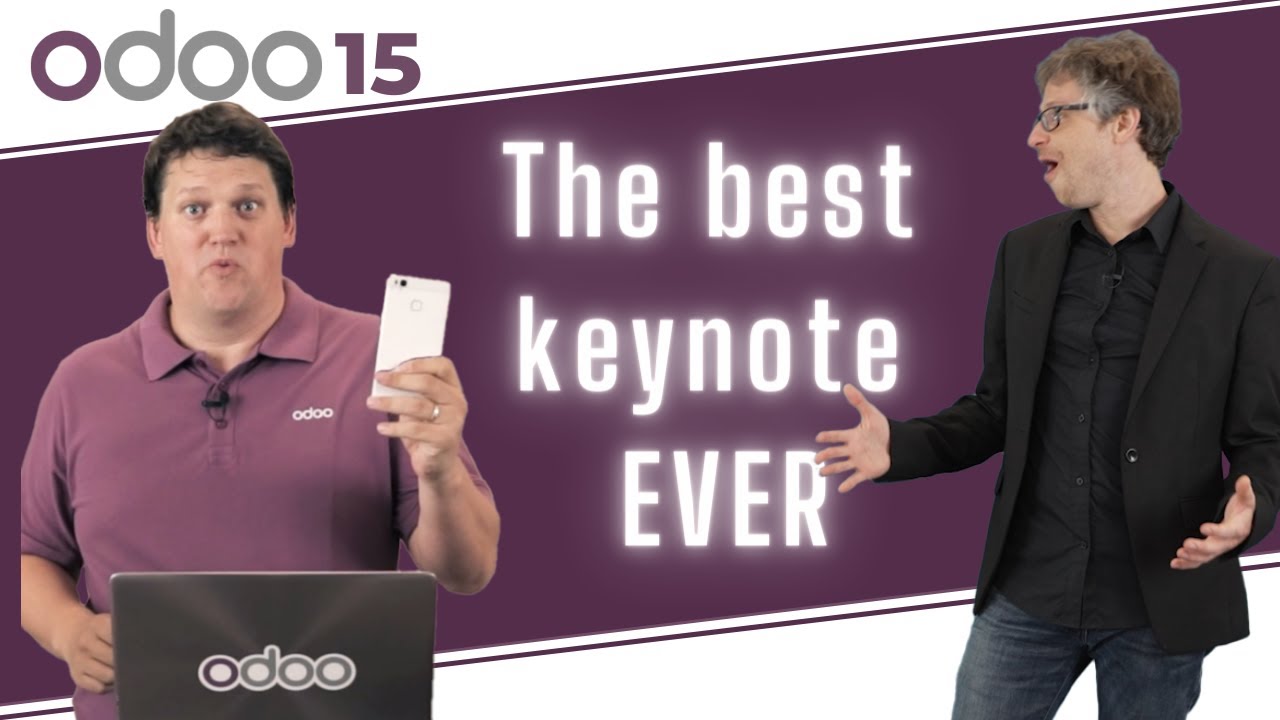 Unveiling Odoo 15: What's New? | 10/6/2021

Discover Odoo 15 with Fabien (CEO) and Antony (CTO). This breakout session summarize the main improvements in this new ...