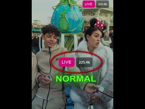 Ronaldo Jr Live With Georgina Vs Ronaldo...🥶📈