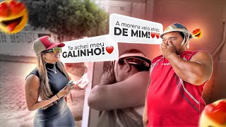 JULIETT FOI ATRÁS DE GALO CEGO NA CASA DELE VEJA A REAÇÃO DELE! 🤣🤣 | GALO CEGO