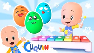 Ovos mágicos da fazenda do Cuquin 🥚 Desenhos animados para bebês