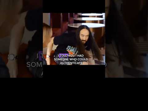 @SteveAoki Authenticated His Own Funko Pop Signature!?!? ??? #youtubeshorts #shorts #clips