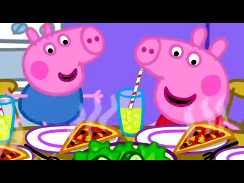 Canal Kids - Español Latino - Peppa Pig - Ensalada de dinosaurio (clip)