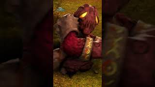 Agrom Vs Fire Monster | Gormiti Hindi Youtube Shorts | Lords of Nature Super | Wow Action #OTM