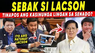 SEN MARCOLETA at JINGGOY SENI BAK si LACSON BlNOKlNG ang SABWA TAN sa SENADO? DINAMAY nasi PRRD?!!