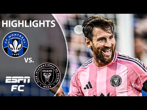 2 GOALS FROM MESSI ⚽️ Montreal vs. Inter Miami | MLS Highlights | ESPN FC thumbnail