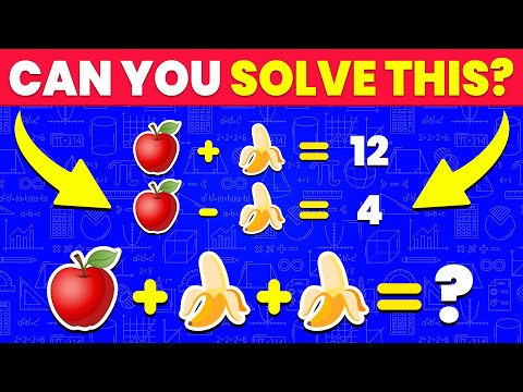 Ultimate Emoji Math Puzzle Challenge!