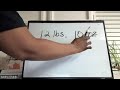 Pounds to Kilograms Conversion Steps