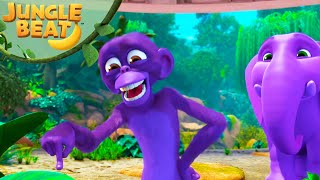 Arcoíris en ascenso | Jungle Beat: Munki & Trunk | Dibujos animados infantiles 2025