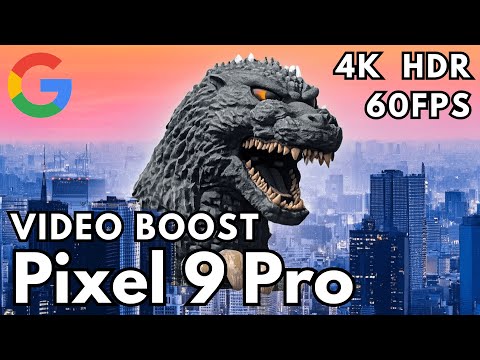 Pixel 9 Pro Camera AI Video Boost Test - 4K 60fps HDR