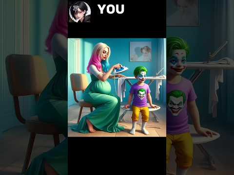 mom's the best challenge| Harley Quinn a mom#harleyquinn #shorts#memes #youtube