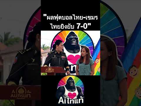 ผลบอลเมื่อซักครู่ ไทยยิงยับๆเจ็ดเม็ด #การเมือง #การเมืองไทย #ตลก #คลิปตลก #คลิปฮาๆ