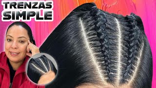 Cómo hacer una trenza sencilla y fácil en el cabello