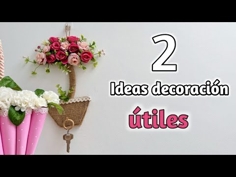 MANUALIDADES RÁPIDAS 2025 😍 Ideas ÚTILES para Tu Hogar 2025 🏡  Porta-chaves Decoração #diy