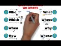 Understanding Question Words in English