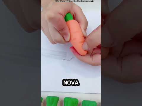 "Você nunca viu uma borracha como ESTA! 🍓🥕🥭"