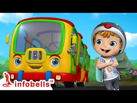 Ready for School - School Bus Song | Nursery Rhymes & Baby Rhymes | Infobells #babyrhymes #bussongs