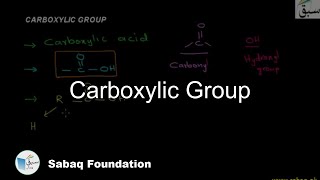 Carboxylic Group