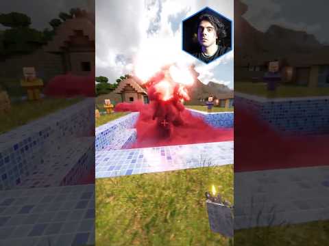 Realistic Smoke TNT in Minecraft RTX #minecraft #shorts
