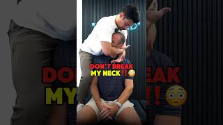 Neck Pain Depression‼️😭#chiropractic  #asmr  #shorts  #trending