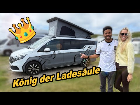 Geniales Ladeerlebnis🔋: Mercedes E-Camper Praxistest auf 1000km Roadtrip