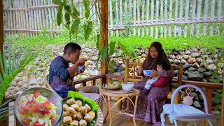 Membuat Gehu Spesial dan segarnya sop buah | Indahnya hidup di Desa