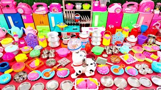 9 Minutes Satisfying with Unboxing Hello Kitty Kitchen Set | Small Wonders : Miniature ASMR Toy Game