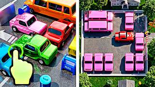 Multi Storey Car Simulator - Magic Car Parking City Jam 3D - iOS Android GamePlay #6