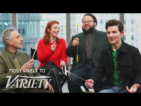 Adam Scott & the Cast of 'Severance' Play 'Most Likely To' with Variety