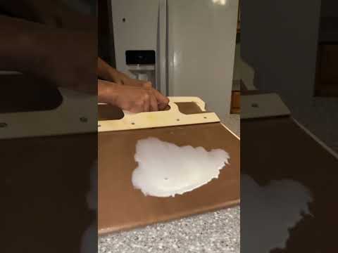 Pick up pizza, cake, milk and move it to the oven #milk #foodie #pizza #cake #kitchenhacks #asmr