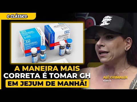 ALÊ GRIMALDI REVELA a MANEIRA CORRETA de TOMAR GH