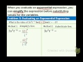 Simplifying Zero and Negative Exponents