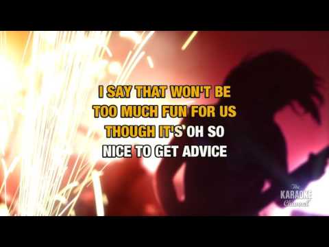 Breaking Us In Two in the style of Joe Jackson | Karaoke with Lyrics