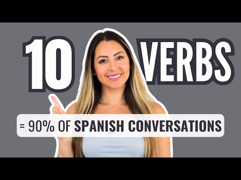 10 Verb Pairs used in 90% of all SPANISH Conversations 🚀 Combinación de Verbos MÁS usados en español