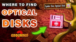 Where to Find All 3 Optical Disks | All Optical Disk Location Guide ► Grounded 2