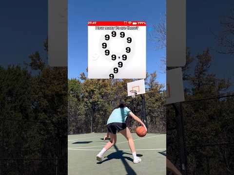 How many 9’s do you see 👀 #basketball #trending #explore #ytshorts #reels #hoops #bball #nba