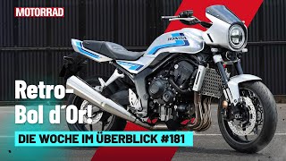 Retro-Welle: Honda CB1000F, Thruxton 400 & BSA Bantam! | Kaffee aus einem BMW-Motor?!