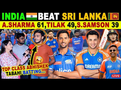 INDIA🇮🇳 WON SUPER OVER VS SL🇱🇰 ABHISHEK 61 TILAK 49 S.SAMSON 39 | ASIA CUP 2025 | PAK REACTIONS 