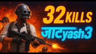 32 KILLS PLAYING "BGMI 3.9 Update Live🔴 road to Conqueror"
