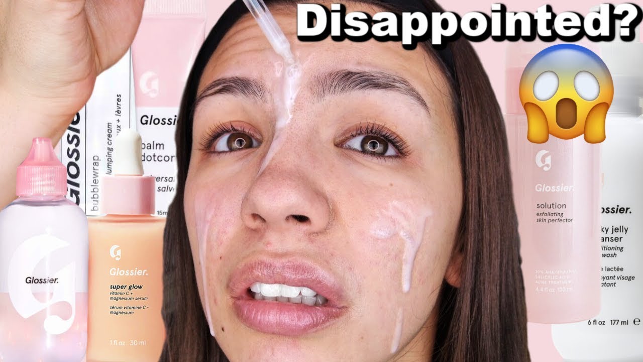 I used glossier for one week and this is what happened. - Audrey Victoria