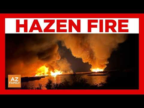 Containment grows on Hazen Fire burning in Buckeye