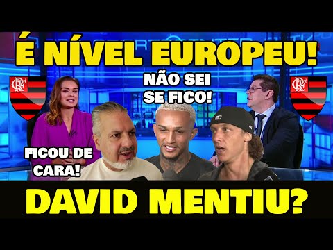 JOSÉ BOTO FICOU IMPRESSIONADO COM CT NINHO DO URUBU! WESLEY DE SAÍDA? DAVID LUIZ MENTIU?