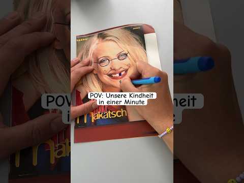 POV: Unsere Kindheit in einer Minute zusammengefasst ❤️