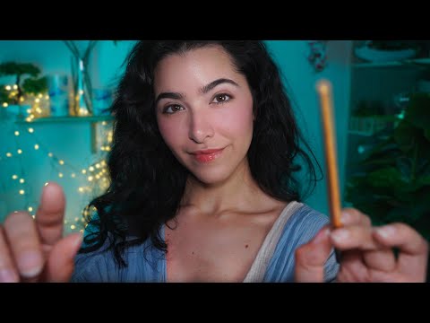 ASMR Sleepy Face Adjustments For Relaxation (+ Mouth Sounds)