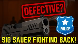 SIG Fights Back! Sues The Police...AGAIN