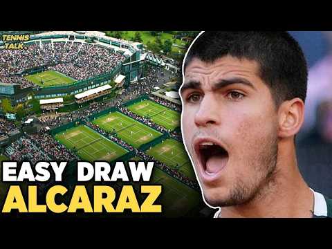 Djokovic, Draper, Sinner Collide | Easy Draw Alcaraz at Wimbledon 2025 | Tennis News