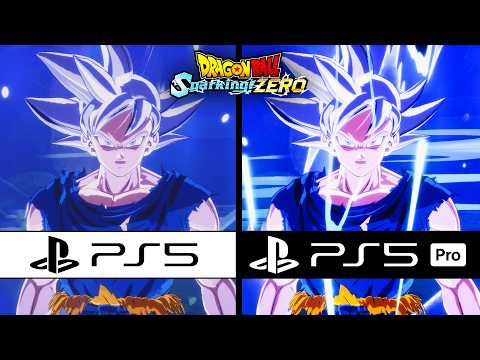 Dragon Ball Sparking Zero: PS5 Vs PS5 PRO - Graphics, Loading, FPS Comparison Gameplay (4K 60FPS)