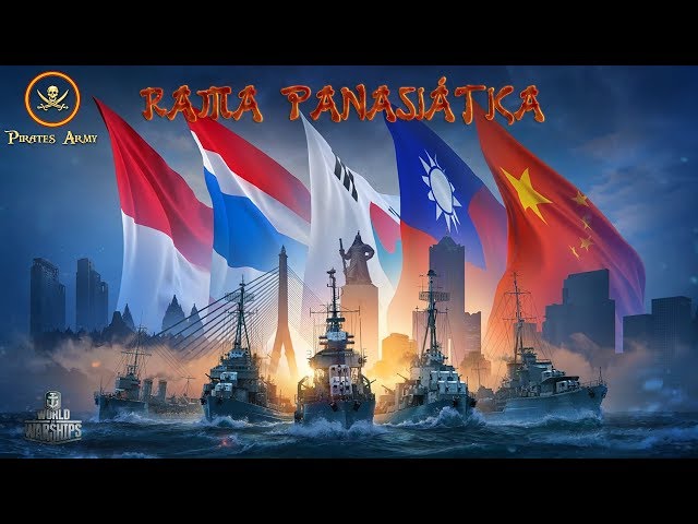 World of Warships Español - Especial rama Pan-Asiática #WoWs #WorldofWarships