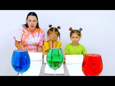 The wet toilet paper is problem more funny video challenges Eva and Alisa