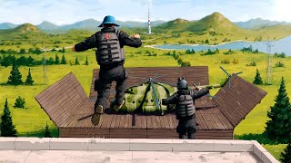 I Jumped Into A Massive Clans Base... DayZ